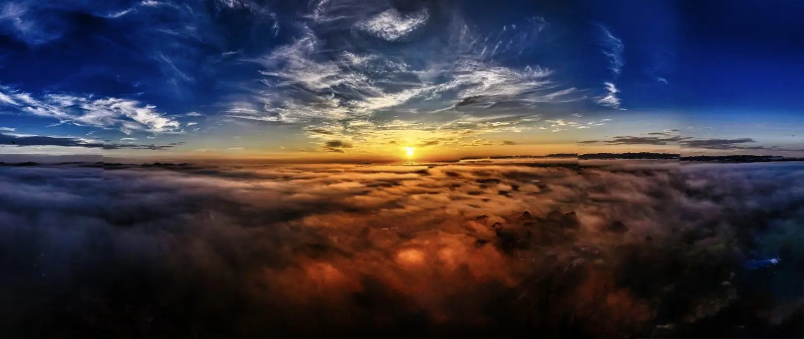 Tennessee aerial landscape photography print example